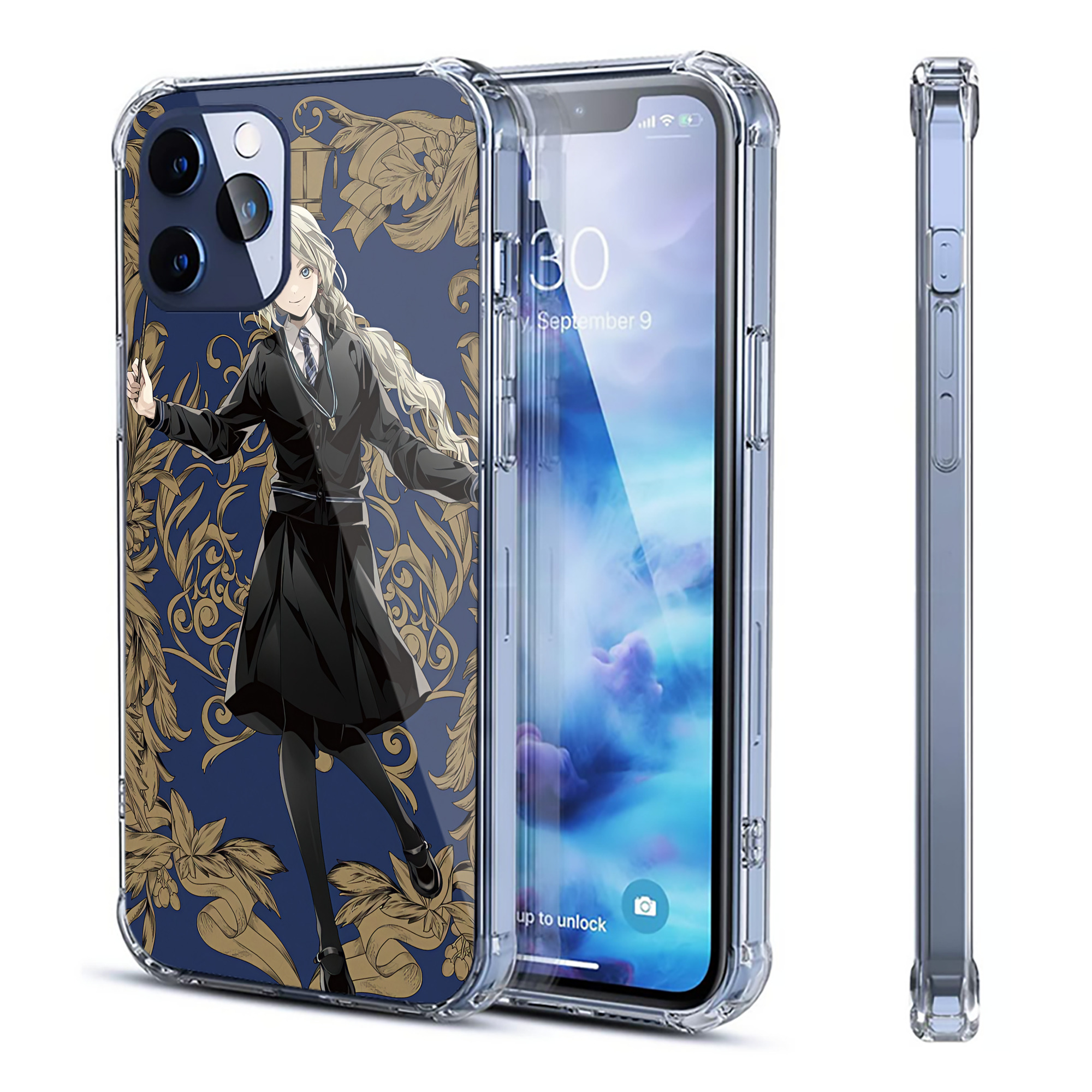 （画像用） Harry Potter ハリー・ポッターシリーズ 【iPhone 12シリーズ対応】透明スマホケース（クリアソフトケース）